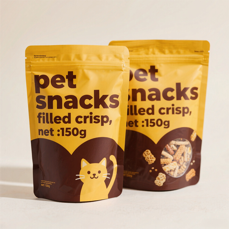 Buste stand-up personalizzabili premium per alimenti per animali domestici